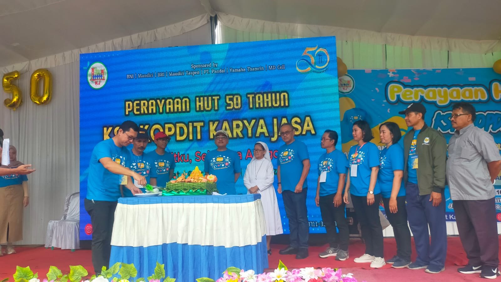 50 Tahun KSP Kopdit Karya Jasa Palembang : Emas Kopditku, Sejahtera Anggotaku
