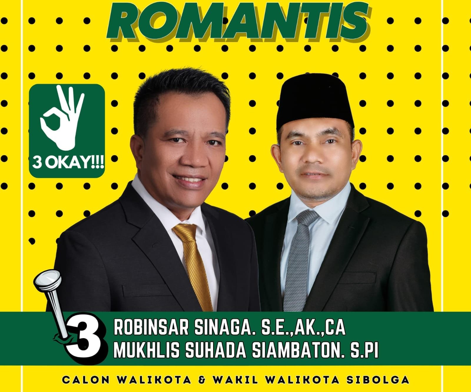Arnol Sinaga : Pasangan Romantis untuk Kota Sibolga Bikin Jadi Fantastis Arnol Sinaga : Pasangan Romantis untuk Kota Sibolga Bikin Jadi Fantastis