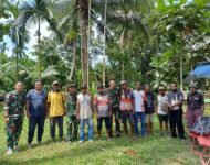 Satgas Yonif 131/BRS Laksanakan Komsos Dengan Masyarakat Di Kampung Kibay