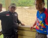 Paslon no urut 4  Siap Membangun Jembatan Permanen  Penghubung 4 Desa