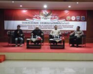 KBO Satbinmas Polres Metro Jakarta Pusat Iptu Wardi Jien SH, MM  Gong Pancasila Jadi Pemateri Penanaman 12 Nilai-Nilai Pancasila untuk Generasi muda