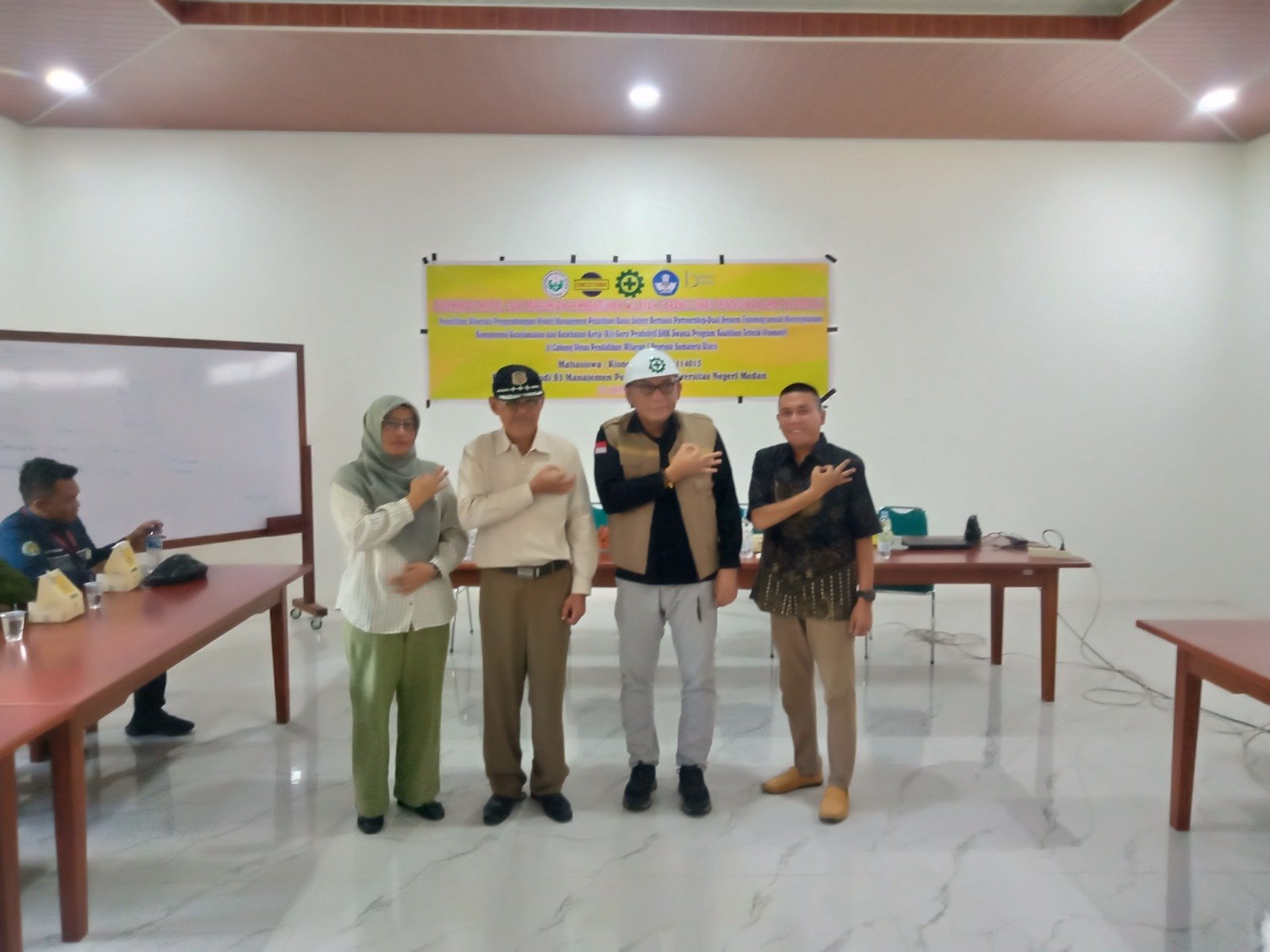 Peresmian Cabang Dinas Pendidikan Wilayah I Provinsi Sumatera Utara sebagai SMK Pelopor K3