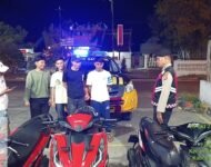 Sat Samapta Polresta Deli Serdang Rutin Laksanakan Patroli Blue Light