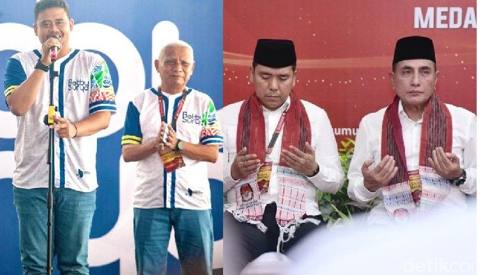 Survei Pilgub Sumut: Bobby-Surya 44,9%, Edy-Hasan 28% Survei Pilgub Sumut: Bobby-Surya 44,9%, Edy-Hasan 28%