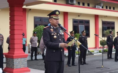 Kapolresta Deli Serdang Pimpin Upacara Peringatan Hari Pahlawan Nasional
