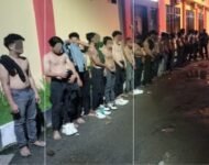 Tim Bringas Polresta Deli Serdang Amankan 21 Geng Motor