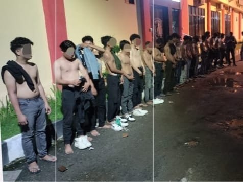 Tim Bringas Polresta Deli Serdang Amankan 21 Geng Motor Tim Bringas Polresta Deli Serdang Amankan 21 Geng Motor