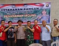 Giat Polsek Rantau Alai dalam Rangka Program Ketahan Pangan dan Swasembada Pangan