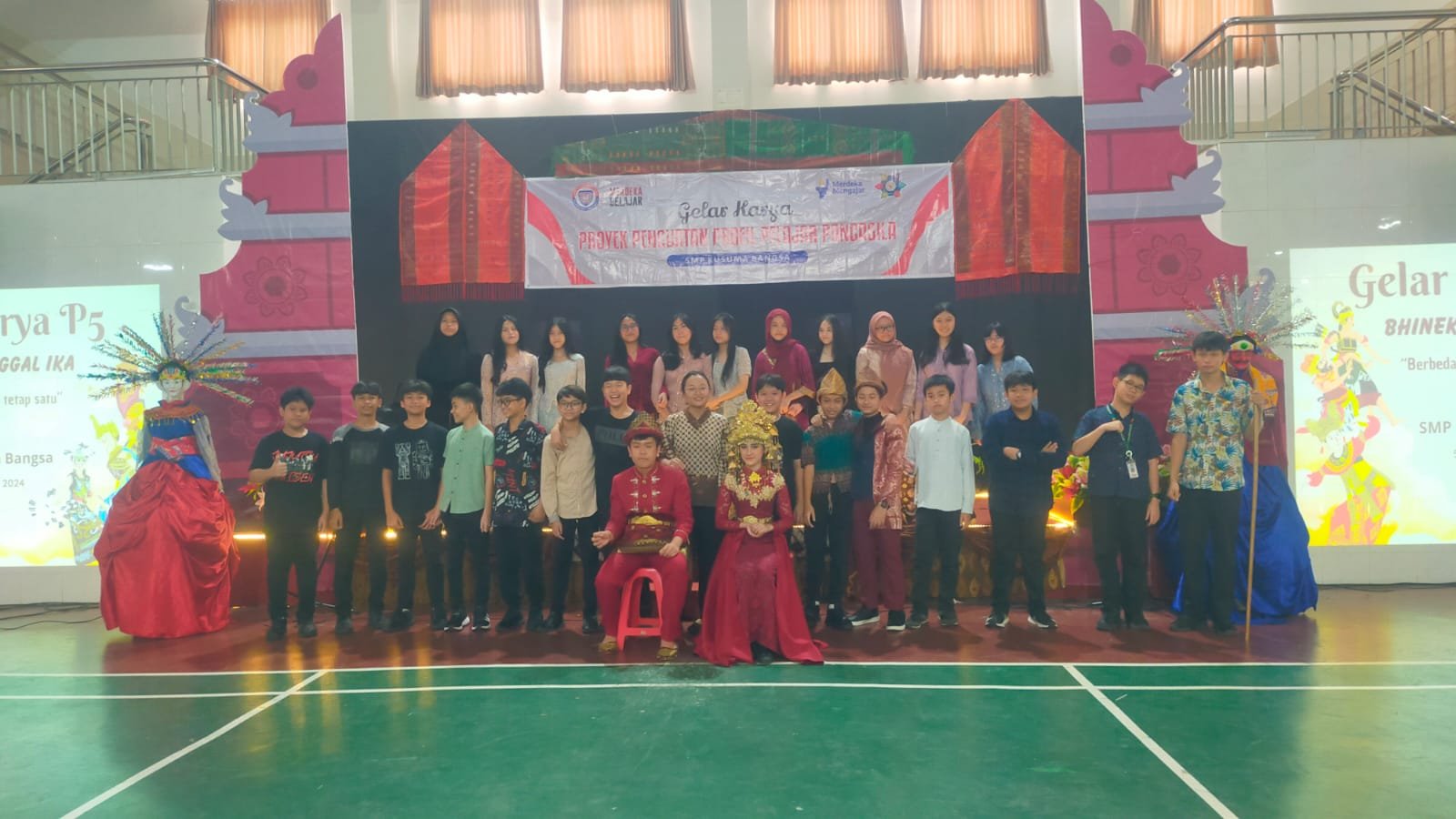 Berbeda – Beda Tapi Tetap Satu : Gelar P5 SMP Kusuma Bangsa Palembang