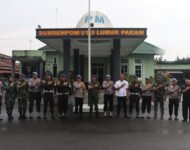 Tingkatkan Sinergitas, Sie Propam Polresta Deli Serdang Silaturahmi ke Sub Denpom 1/1-3 Lubuk Pakam