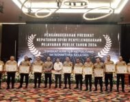 PENGUMUMAN HASIL PENILAIAN KEPATUHAN PENYELENGGARAAN PELAYANAN PUBLIK KANTOR KEPOLISIAN RESOR SE- SUMATERA SELATAN TAHUN 2024