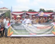 Kapolresta Deli Serdang Bersama Forkopimda Deli Serdang melaksanakan Penanaman jagung Serentak Seluruh Indonesia