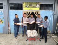Rutan kelas 1 Palembang melalui kasi Marten Rumbrawer SH,Msi melaksanakan Program Menteri Imigrasi & Pemasyarakatan.