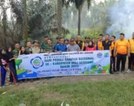 Koramil Bangun Purba Gelar Karya Bakti Hari Peduli Sampah Nasional 2025