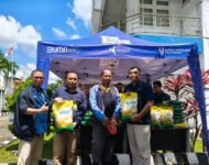 Operasi Pasar Pangan Murah Bulan Ramadhan Di Jalan Naskah Kantor PIHC Pusri