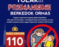 Polresta Deli Serdang Himbau Warga Tolak Premanisme Berkedok Ormas, Dan Laporkan