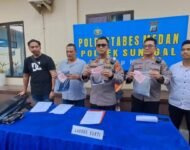 Polsek Sunggal Tembak Pelaku Curanmor