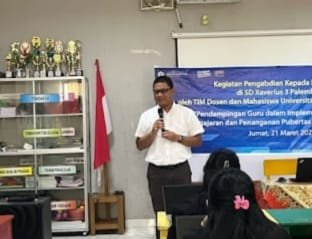 UKMC Laksanakan PkM di SD Xaverius 3 Palembang Tentang Implementasi Digitalisasi Pengajaran dan Pendampingan UKMC Laksanakan PkM di SD Xaverius 3 Palembang Tentang Implementasi Digitalisasi Pengajaran dan Pendampingan