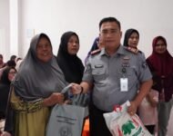 Semarakkan HBP, Lapas Kelas llB Lubuk Pakam Gelar Bakti Sosial