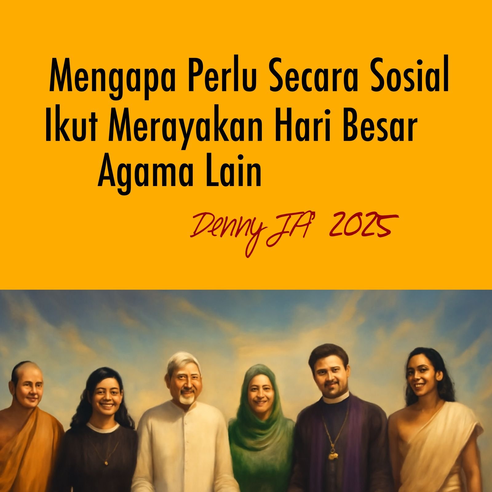 MENGAPA PERLU IKUT MERAYAKAN SECARA SOSIAL HARI BESAR AGAMA LAIN? MENGAPA PERLU IKUT MERAYAKAN SECARA SOSIAL HARI BESAR AGAMA LAIN?
