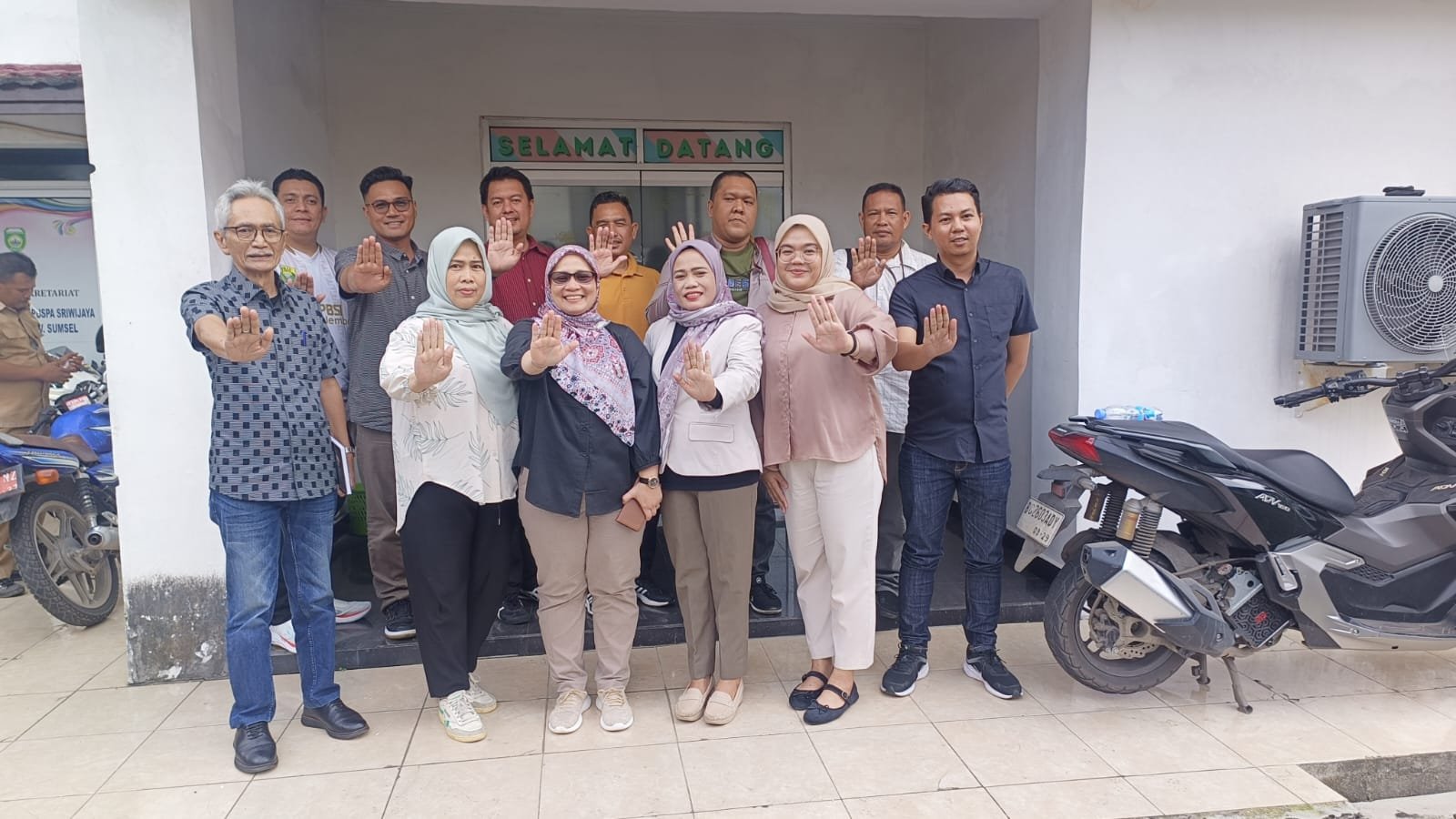 Mediasi kedua Antara Orang tua Korban, PBSI kota Palembang dan KPAD Sumsel