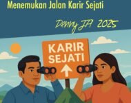 MENEMUKAN JALAN KARIR SEJATI