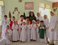 Minggu Ceria Anak Anak BIA Santo Yoseph Palembang Bersama Suster Fransiskus Charitas