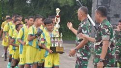 SSB Rakasa Muda Resimen Arhanud 2/SSM Menangkan Turnamen Sepak Bola Macan Asia U-(12/13)