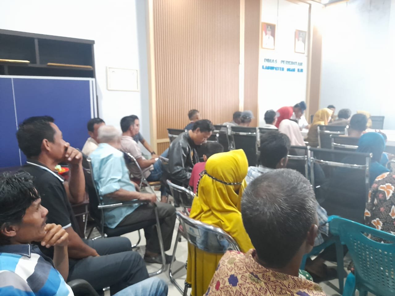 Dinas Perkimtan mengadakan Rapat Sosialisasi Dengan warga yang mendapatkan Bantuan Rumah Tidak Layak Huni Dinas Perkimtan mengadakan Rapat Sosialisasi Dengan warga yang mendapatkan Bantuan Rumah Tidak Layak Huni