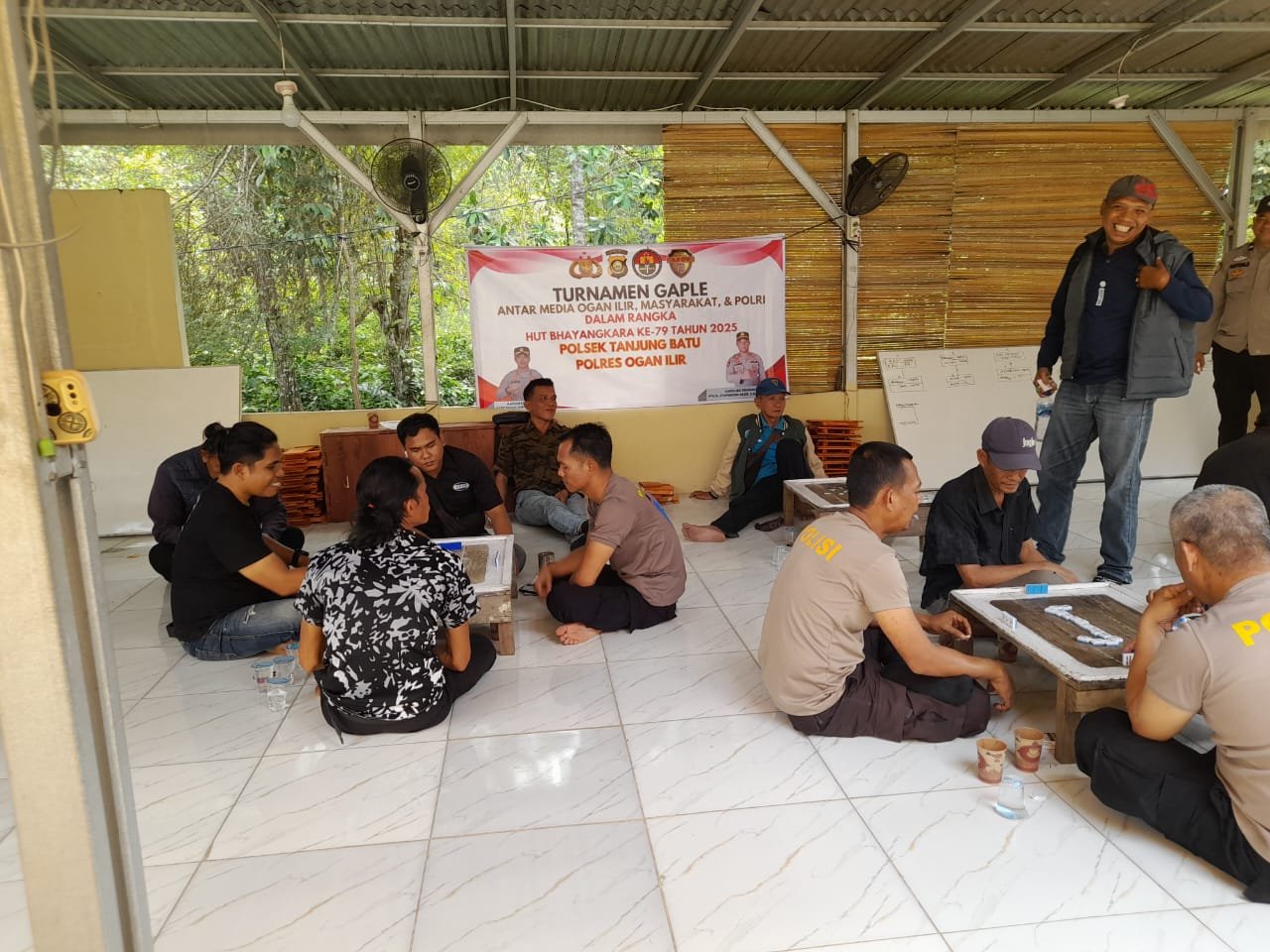 MERIAHKAN HUT BHAYANGKARA KE-79, POLSEK TANJUNG BATU GELAR TURNAMEN GAPLEK ANTAR MEDIA MASARAKAT,& TNI,POLRI MERIAHKAN HUT BHAYANGKARA KE-79, POLSEK TANJUNG BATU GELAR TURNAMEN GAPLEK ANTAR MEDIA MASARAKAT,& TNI,POLRI