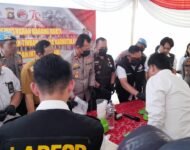 Jelang HUT Bhayangkara ke-79 Polres Ogan Ilir,Musnakan Sabu-Sabu.dan Ekstasi