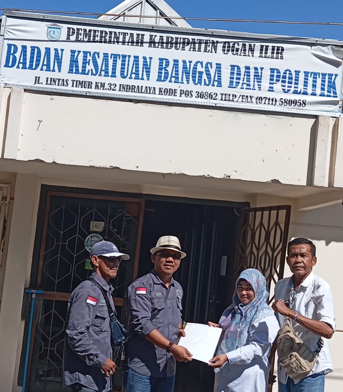PRO JURNALISMEDIA SIBER ( PJS) SAH TERDAFTAR DI KESBANGPOL OGAN ILIR PRO JURNALISMEDIA SIBER ( PJS) SAH TERDAFTAR DI KESBANGPOL OGAN ILIR