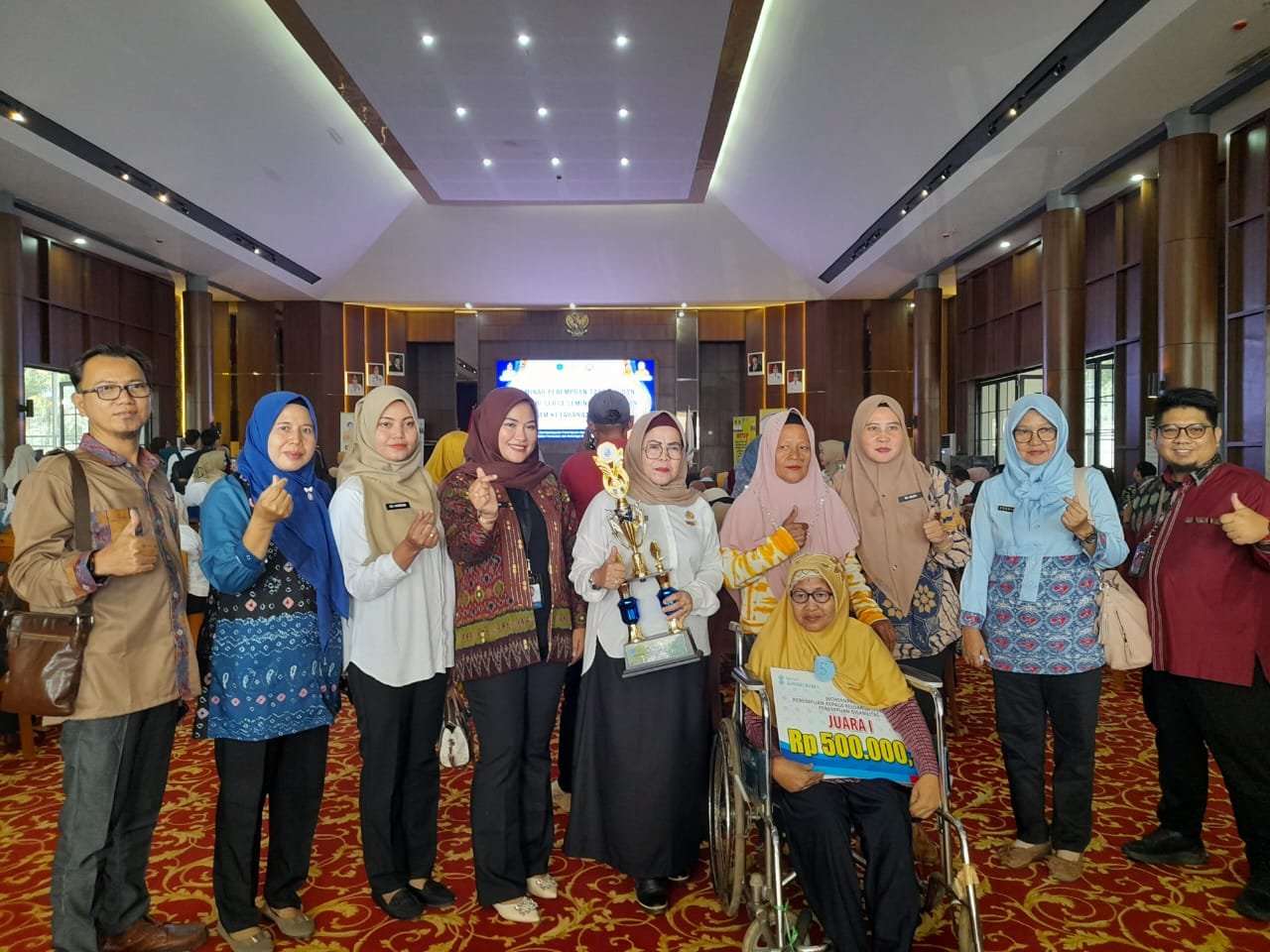 Wabub H.Ardani Resmi Kukuhkan Pengurus PUSPA Di Ogan Ilir Wabub H.Ardani Resmi Kukuhkan Pengurus PUSPA Di Ogan Ilir