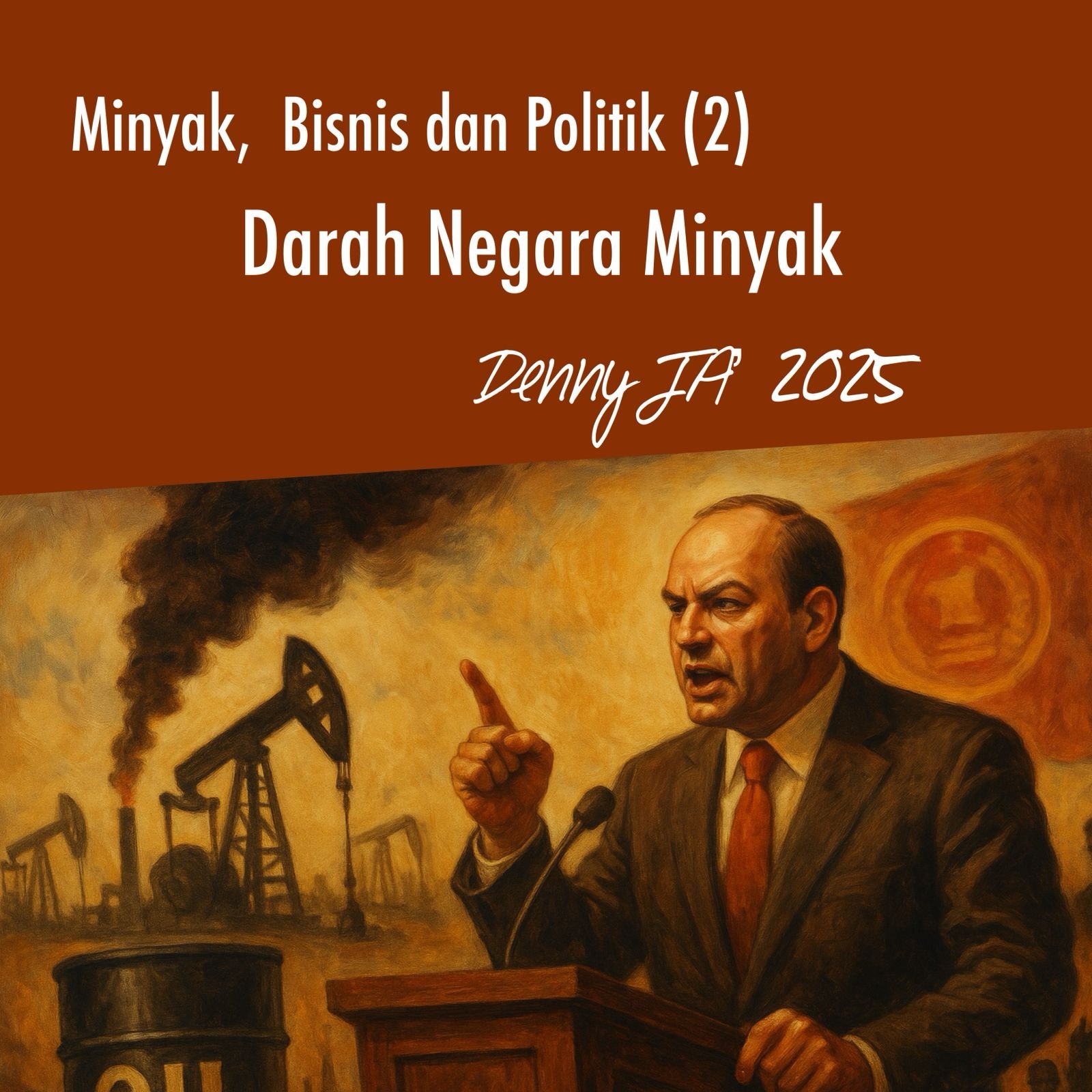Minyak, Bisnis dan Politik (2) DARAH NEGARA MINYAK Minyak, Bisnis dan Politik (2) DARAH NEGARA MINYAK