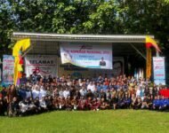 Giri Ramanda Kiemas dan Kadiskop Sumsel Hadiri Peringatan Hari Koperasi Nasional ke-78 di SMA Xaverius 2 Palembang