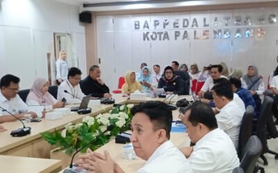 Bappeda Litbang Palembang Bersama Cermin Kota Gelar FGD Penghapusan Kemiskinan Ekstrem