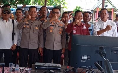 Polsek Tanjung Raja Dukung Program Ketahanan Pangan Pemerintah Pusat