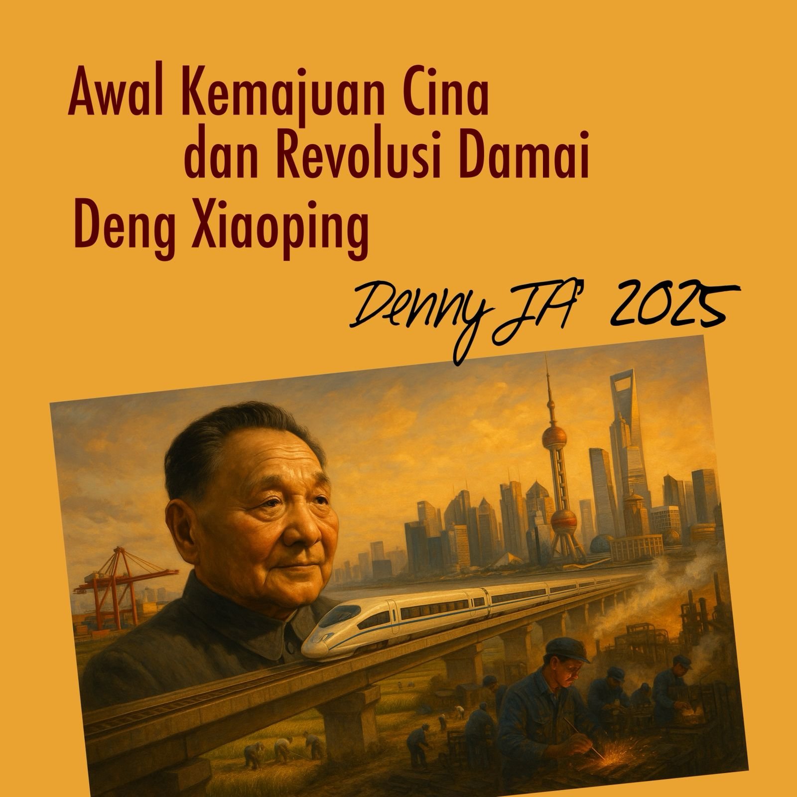 AWAL KEMAJUAN CINA DAN REVOLUSI DAMAI DENG XIAOPING