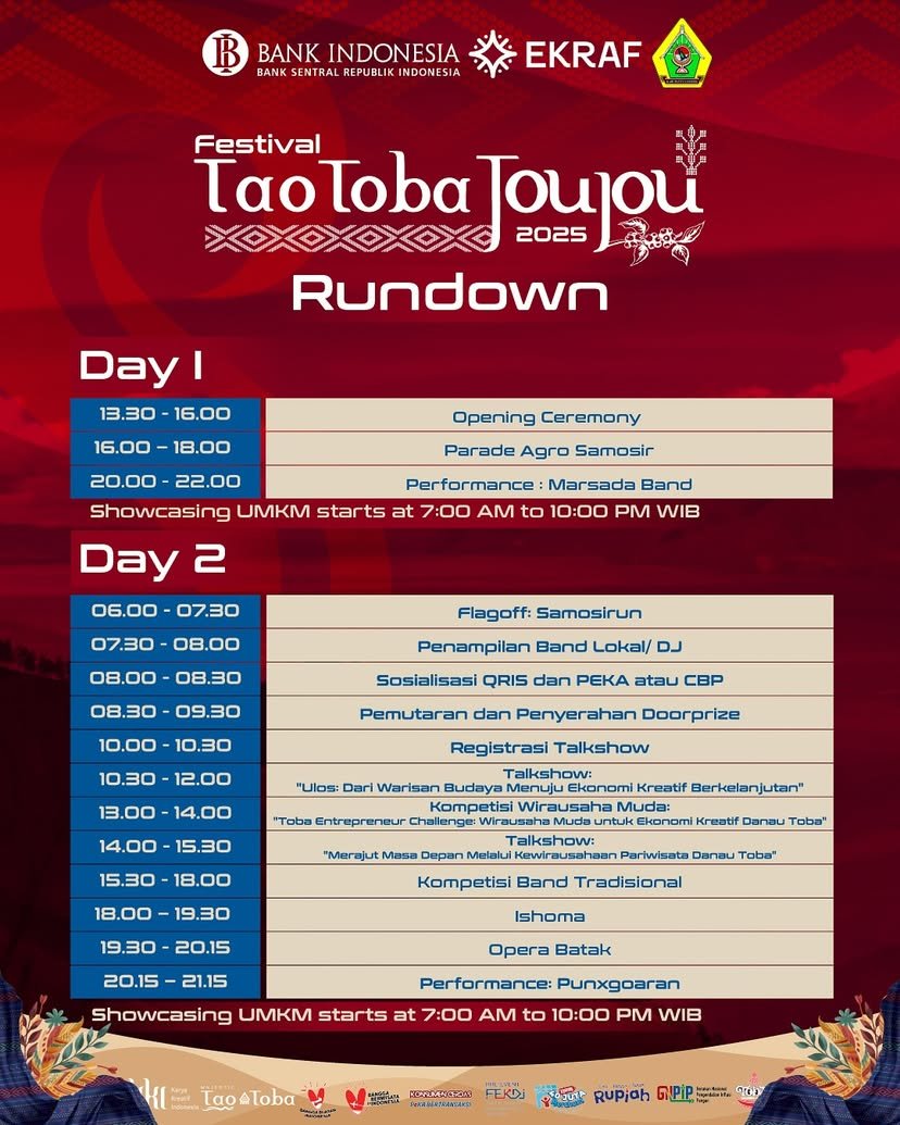 Event 'Tao Toba Jou-Jou' Tuai Kontroversi, Sejumlah Tokoh Minta Dibatalkan