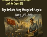 Mengapa Cina Mampu Melompat Jauh Ke Depan? (2)