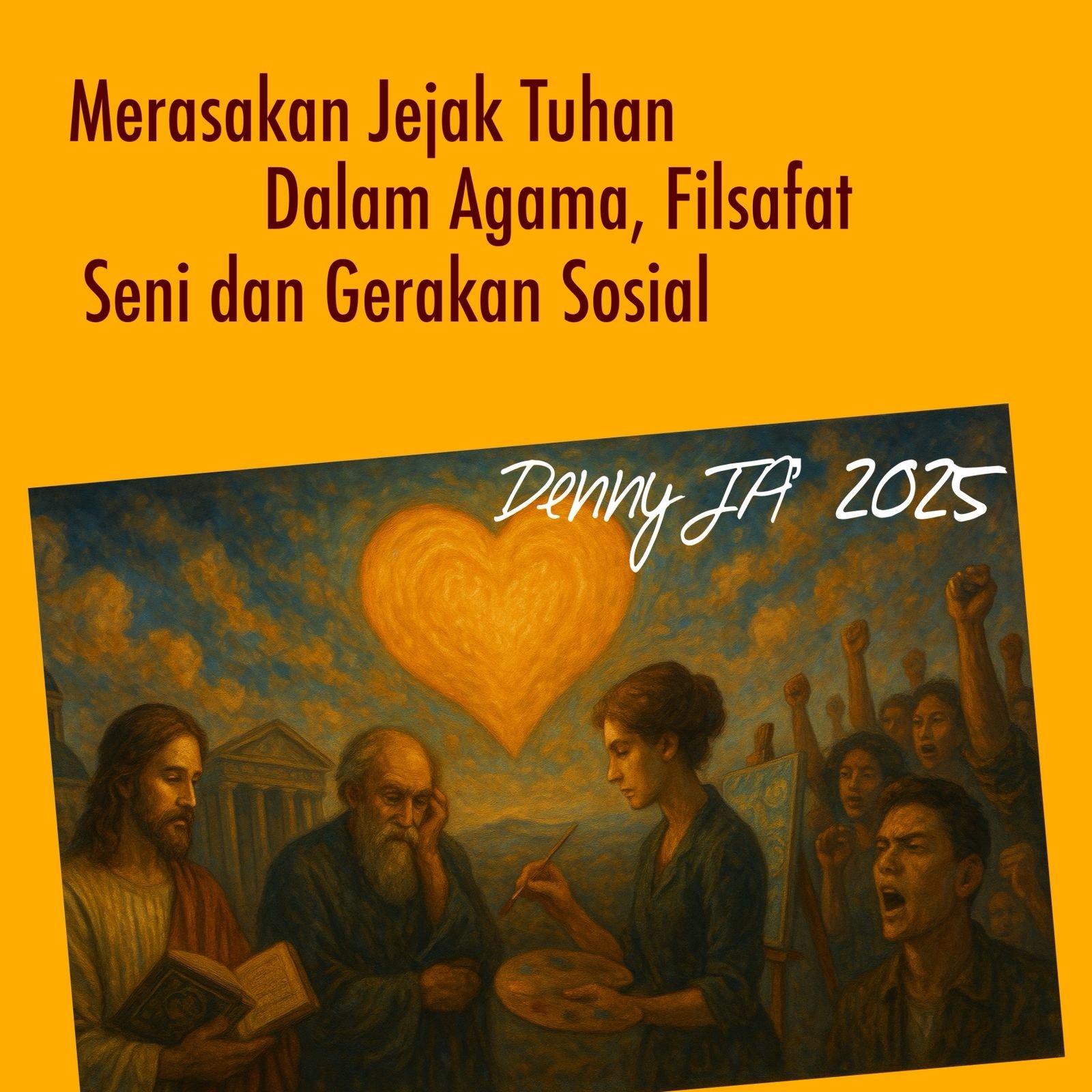 MERASAKAN JEJAK TUHAN DALAM AGAMA, FILSAFAT, SENI, DAN GERAKAN SOSIAL MERASAKAN JEJAK TUHAN DALAM AGAMA, FILSAFAT, SENI, DAN GERAKAN SOSIAL