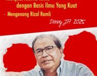 MENJADI AKTIVIS KRITIS DENGAN BASIS ILMU YANG KUAT   – Mengenang Rizal Ramli