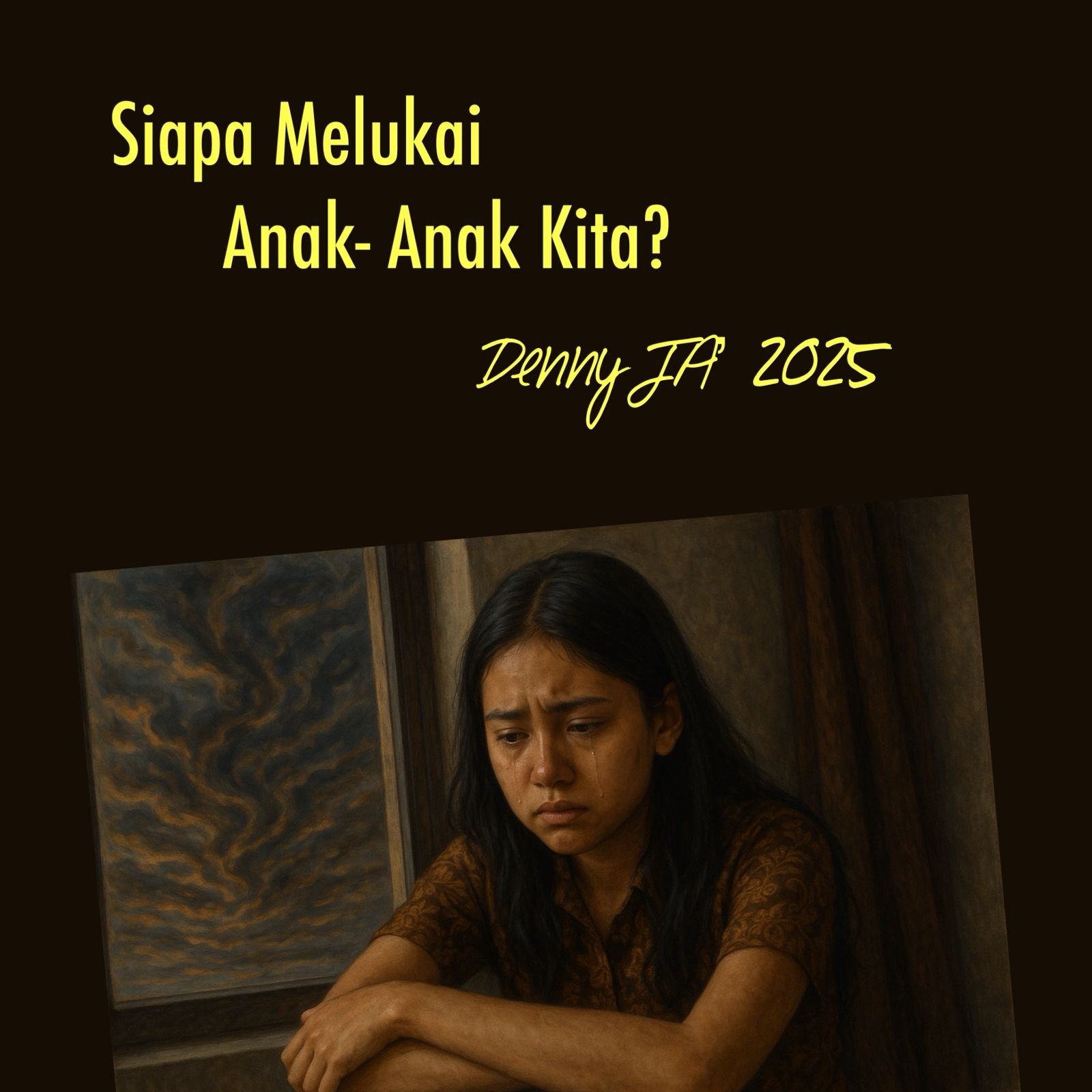 SIAPA YANG MELUKAI ANAK-ANAK KITA? - Pengantar Buku Puisi Esai Narudin Pituin, Menjahit Luka Anak Bangsa SIAPA YANG MELUKAI ANAK-ANAK KITA? - Pengantar Buku Puisi Esai Narudin Pituin, Menjahit Luka Anak Bangsa