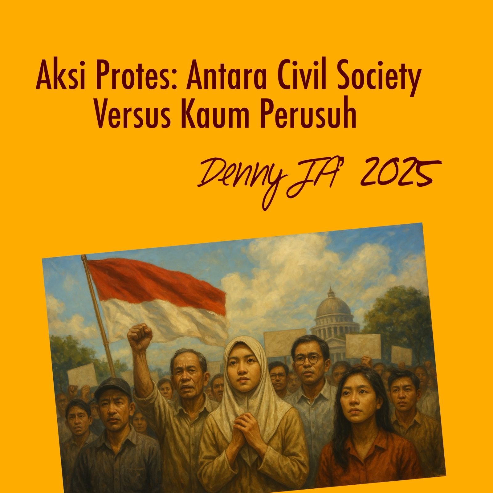 AKSI PROTES: ANTARA CIVIL SOCIETY VERSUS KAUM PERUSUH AKSI PROTES: ANTARA CIVIL SOCIETY VERSUS KAUM PERUSUH