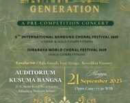 EMERGING GENERATION CONCERT: Konser Pra-Kompetisi Colours Choir & Kusuma Bangsa Vivace Choir Siap Gemparkan Palembang