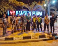 Koramil 19/BP Kodim 0204 Deli Serdang Patroli Pos Kamling Bersama Ormas FKPPI Dan GP Ansor