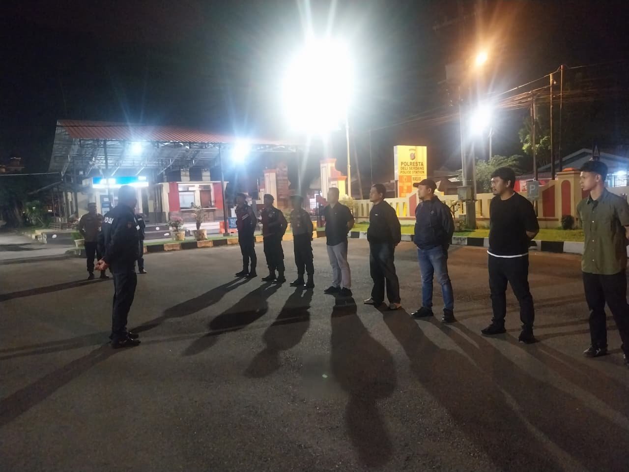 Polresta Deli Serdang Giat Patroli Mobile, Tinjau Aktivitas Galian C Ilegal