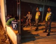 Koramil 19/BP Kodim 0204/DS Patroli Keliling Dan Sambangi Warga