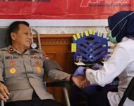 Polres Ogan Ilir Gelar Donor Darah Serentak Peringati HUT Humas Polri ke-74: Polisi Humanis, Harapan Masyarakat