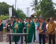 Penantian 22 Tahun Berakhir: Menara Lonceng Gereja Katolik St. Petrus Palembang Diresmikan Bertepatan Hari Pangan Sedunia